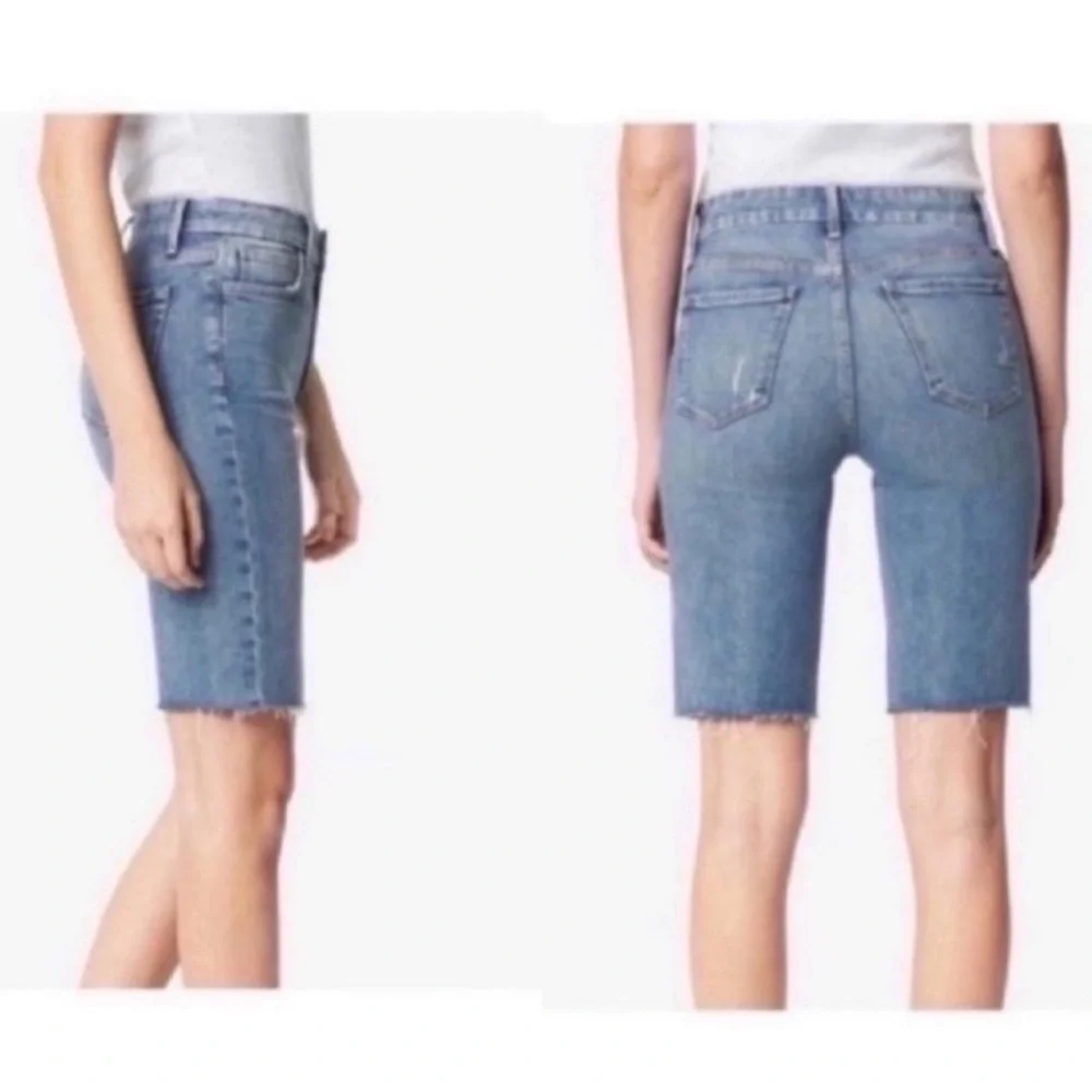 Joe's Jeans Light Blue Denim Shorts 24 - Picture 2 of 6